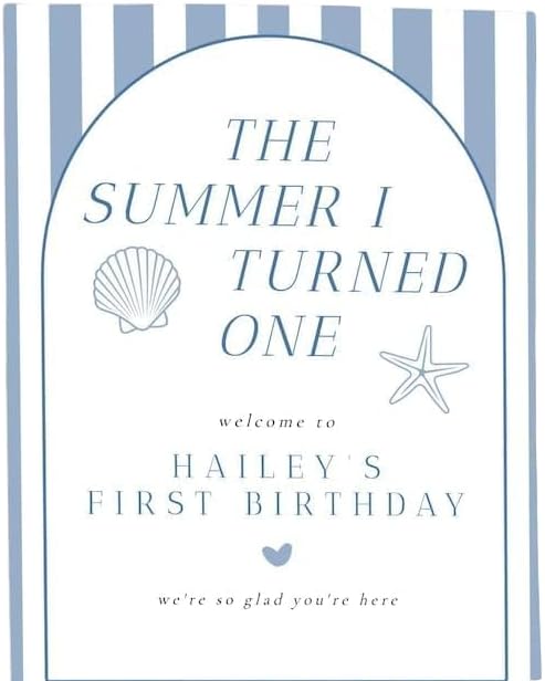 Personalized Happy Birthday Welcome Sign Custom Poster for Adults Elegant Gold Birthday Party Decoration Modern Milestone Celebration Board Customized Printed Entrance Display for Event Decorations