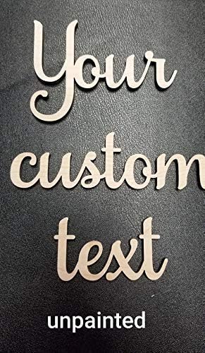 Custom Wood Word Signs, Phrase & Custom Quotes for wall decor, Do it yourself projects, Wooden Word Cut outs for wall art