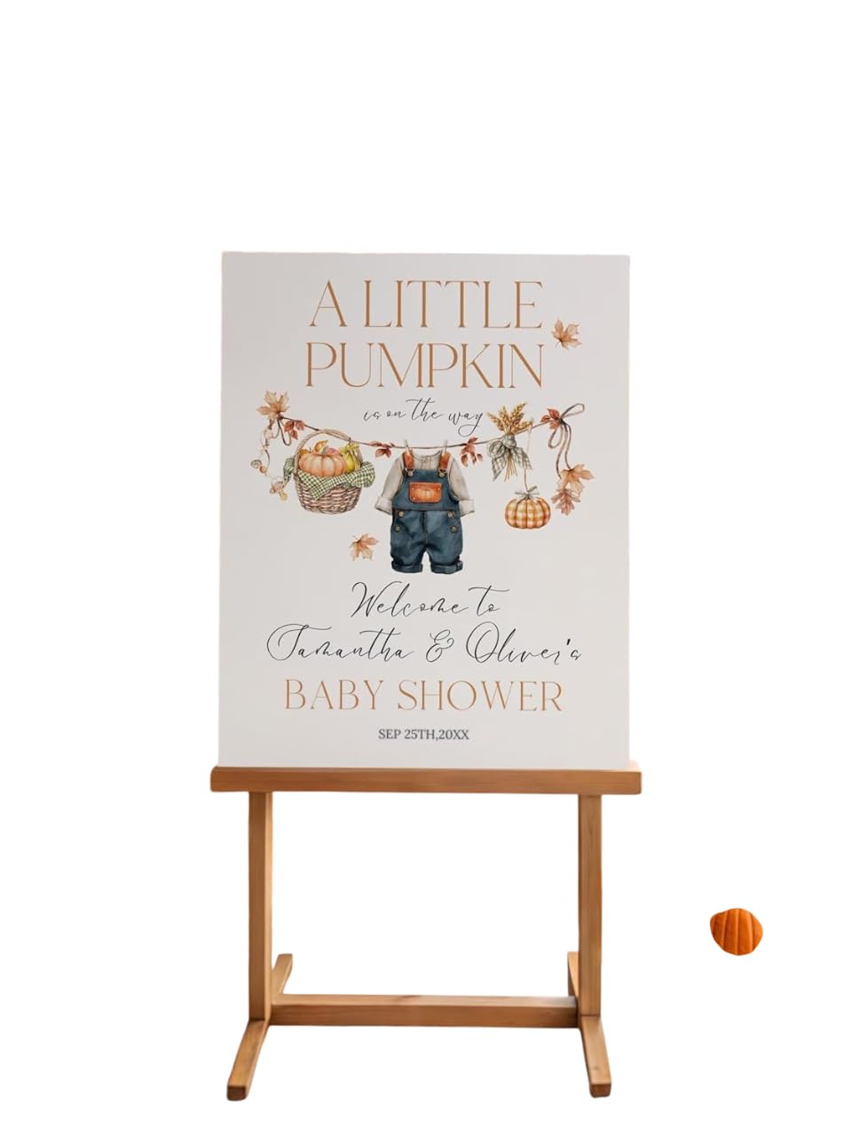 Daisy Baby Shower Welcome Sign Custom Personalized Floral Poster Elegant Pink and White Entrance Decoration Modern Event Display Board for Girl Baby Shower Party Decor Indoor Outdoor Celebration