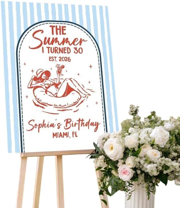 Personalized It's Fun To Be One Birthday Welcome Sign Custom First Birthday Party Poster 1st Celebration Decor Unique Baby Welcome Board First Bday Event Sign Custom Photo Party Display
