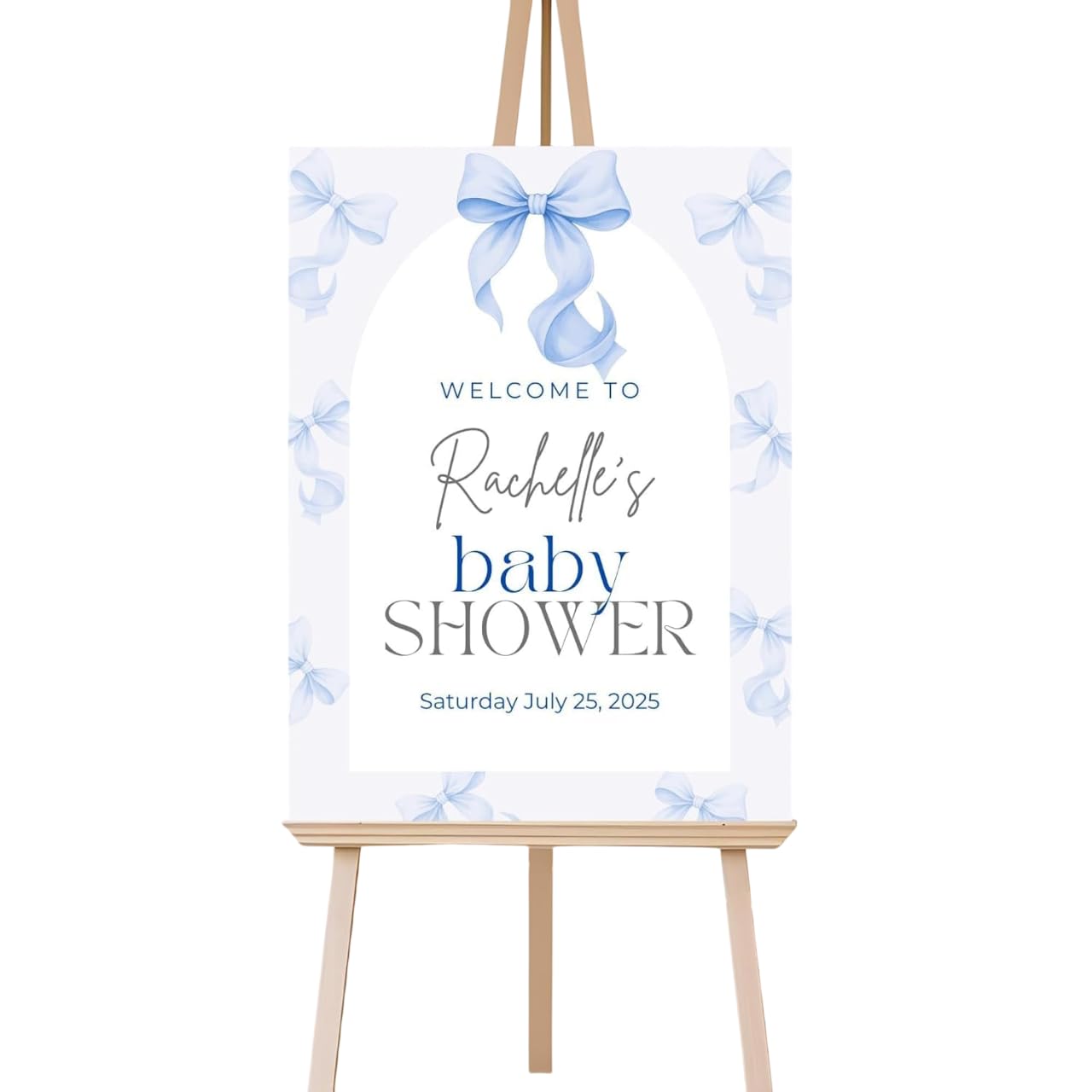 Personalized Storybook Baby Shower Welcome Sign - Custom Floral Book Theme Poster for Little Girl or Boy - Elegant Entrance Party Sign Board Decoration - Event Display for Baby Celebration