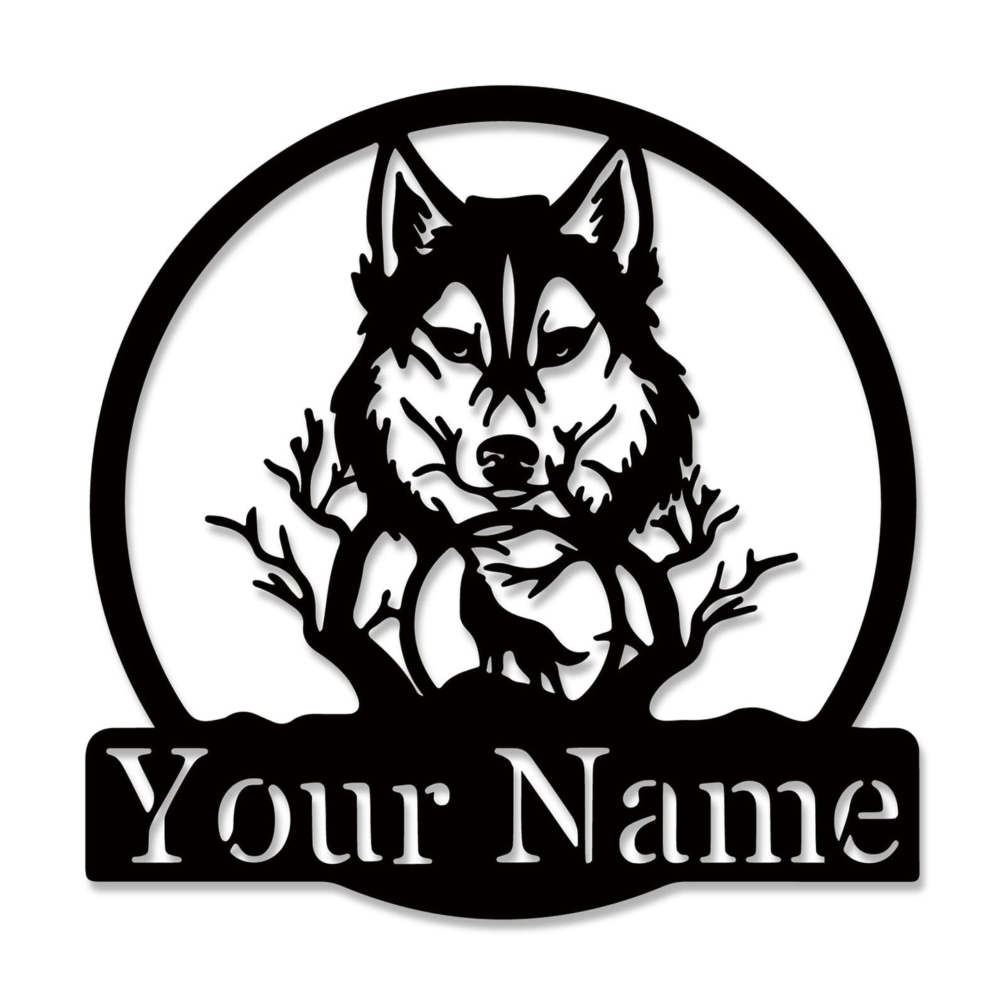 Metal Last Name Sign Personalized Family Name Decorative Signs with Established Date Bedroom Wall Decor for Couples, Metal Wall Art, Split Letter Monogram Housewarming Gift