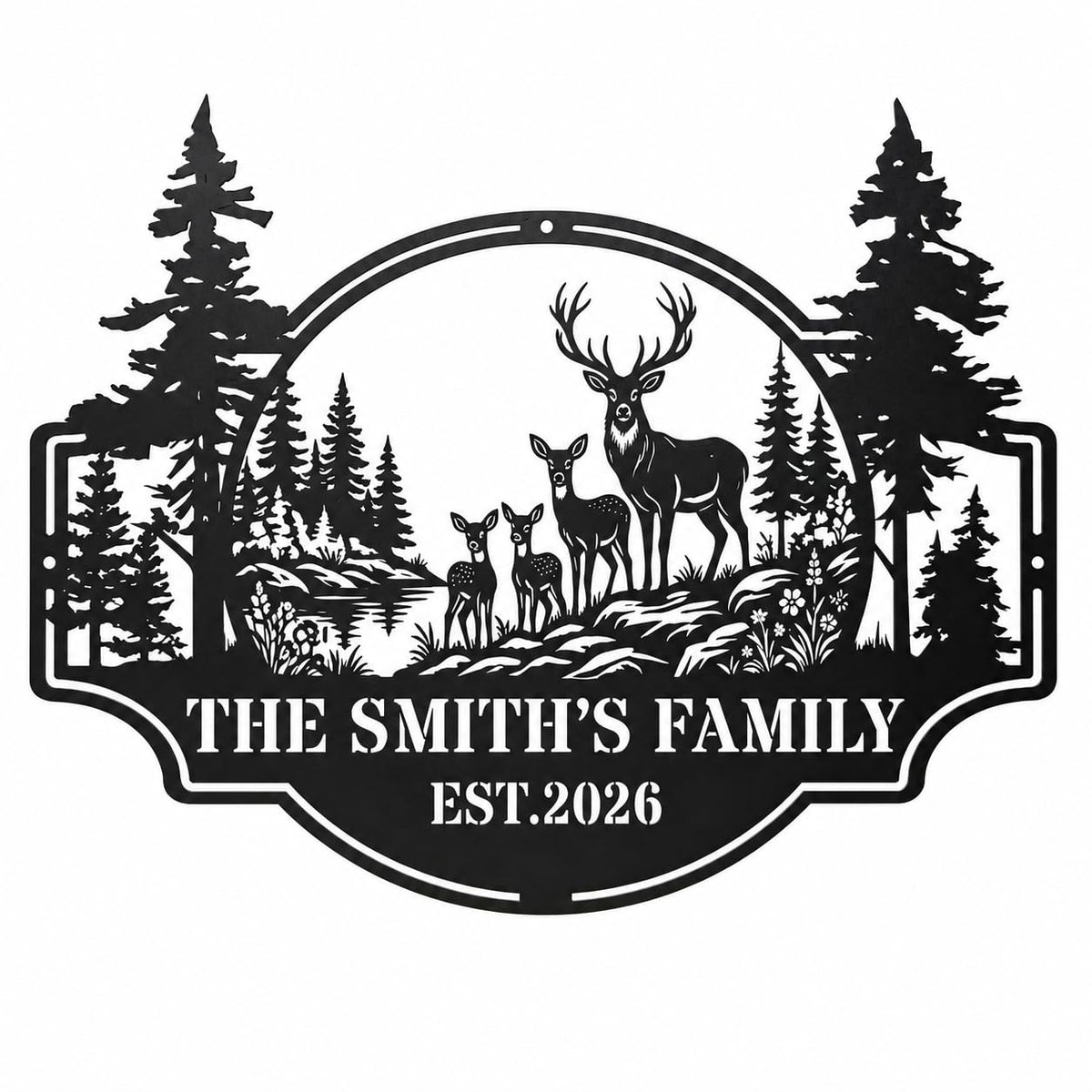 Custom Metal Name Sign, Wedding gifts for couples 2026, Custom Family Name Sign, Last Name Sign, Metal Wall Art, personalized wall decor, Anniversary Wedding Gifts