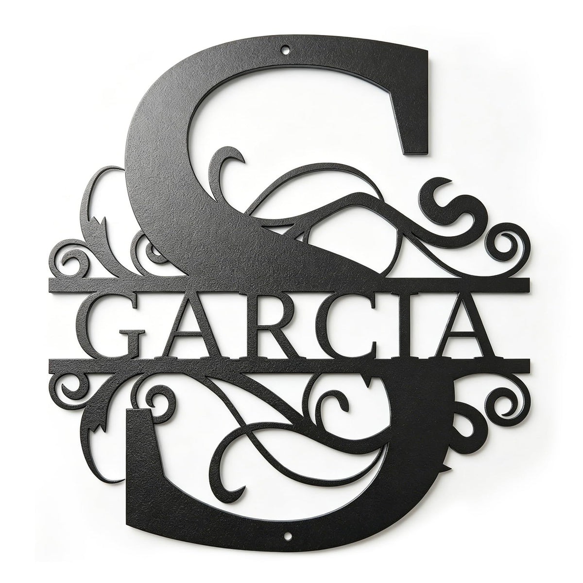 Custom Metal Name Sign, Personalized Family Name Sign, Metal Wall Art Outdoor, Custom Metal Signs for Outside, Last Name Signs for Home, Personalized Wedding Gifts for the Couple (Name Sign)