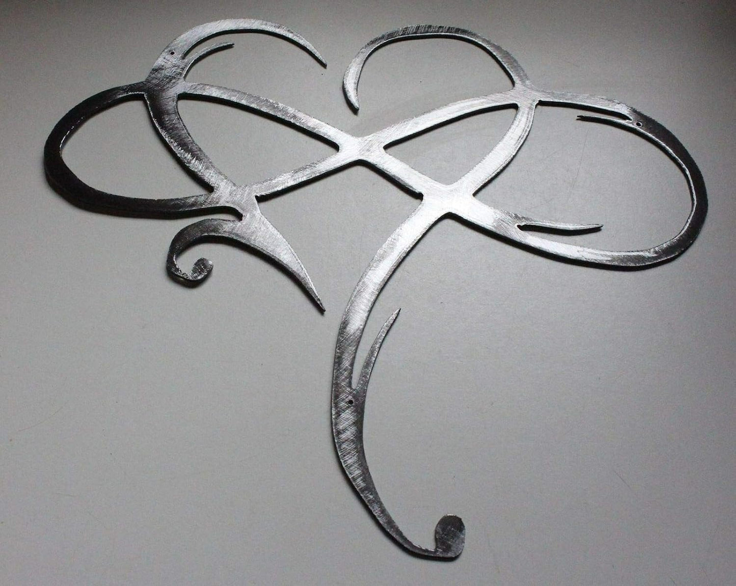 Infinity Heart Metal Wall Art -Always & Forever Infinity