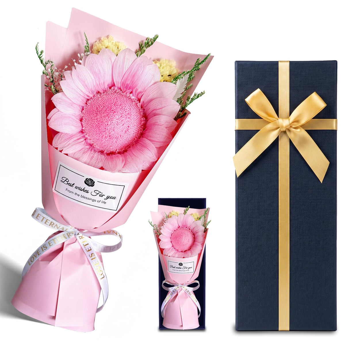 Preserved Red Rose in Gift Box