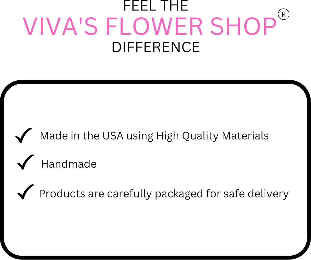 Viva's Flower Shop Wash Your Hands Decor for Bathroom | Quart 32 oz, 10" Height | Hand Painted and Distressed Mason Jar Decor with Artificial Flowers | Rustic Farmhouse Bathroom Decorations