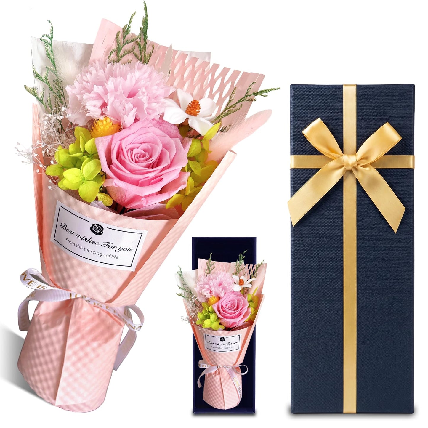Preserved Red Rose in Gift Box