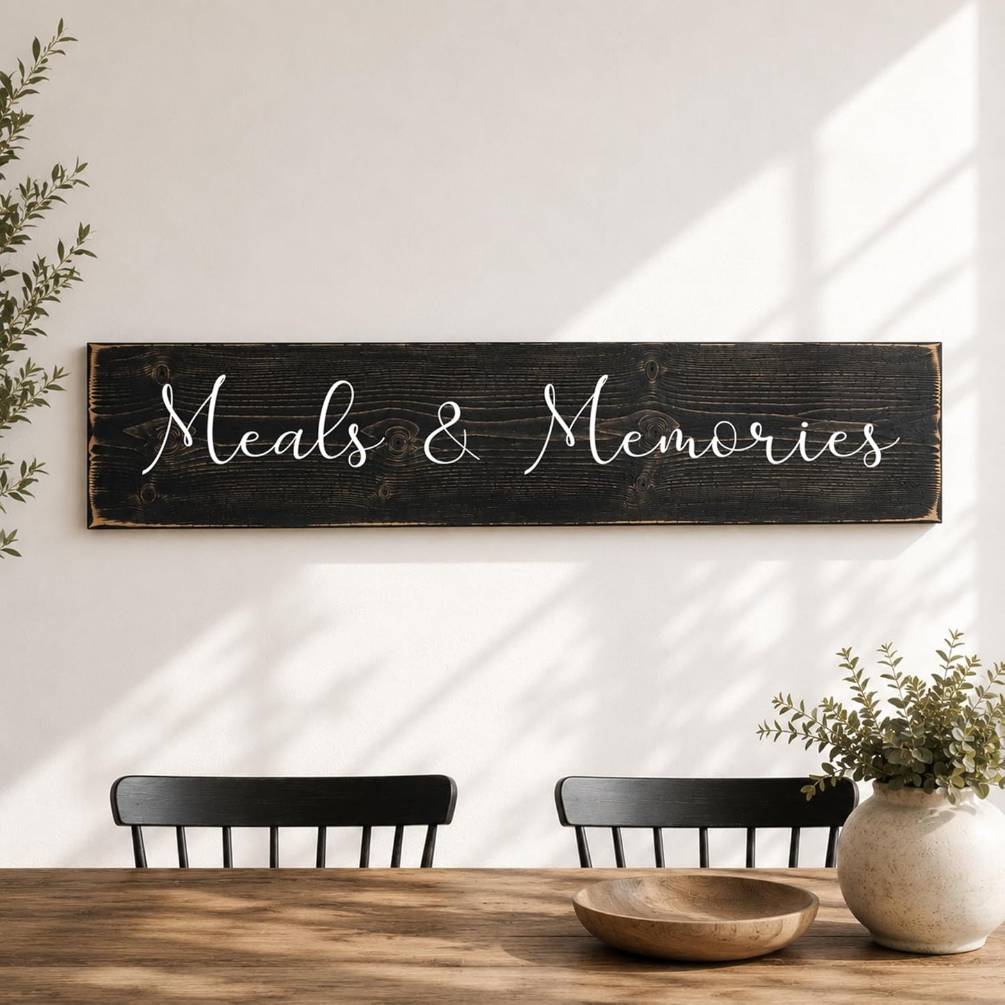 Custom Wood Sign, Personalized Quote, Custom Saying Plaque Wall Décor | Real Pine Wood, Handmade in Oregon, Customizable Text, Sizes 12- 84 Inches, Ready to Hang
