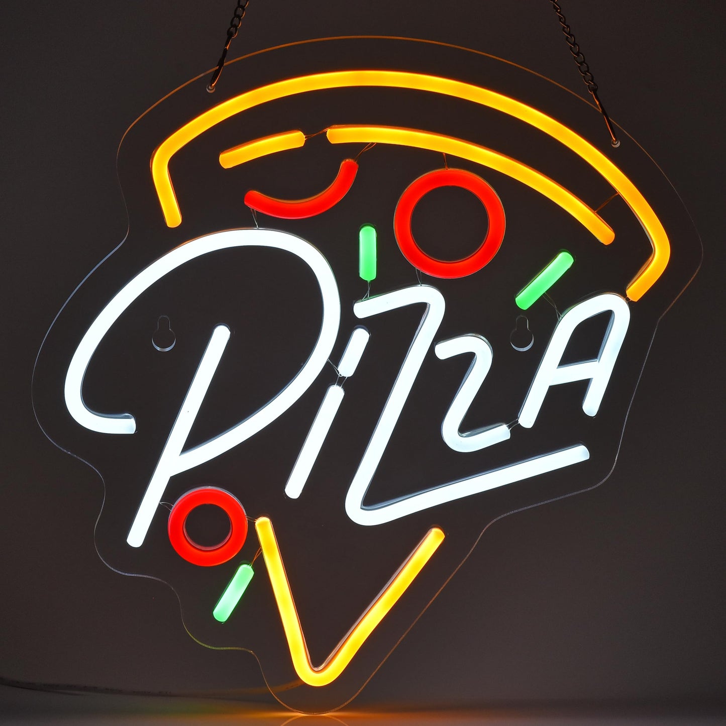 Thai Food Neon Sign for Wall Decor LED Light up Sign Home Kitchen Thailand Restaurant Business Signage Southeast Asian Food Shop 16.1" x 12.6" Led Art Hanging Decorative Gifts