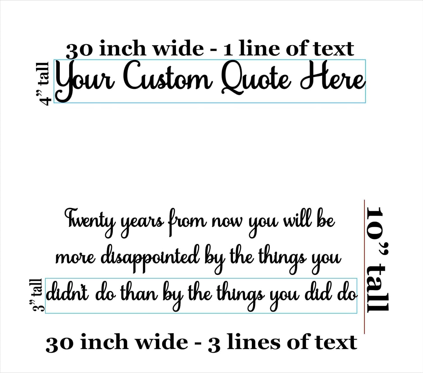 Custom Wood Word Signs, Phrase & Custom Quotes for wall decor, Do it yourself projects, Wooden Word Cut outs for wall art