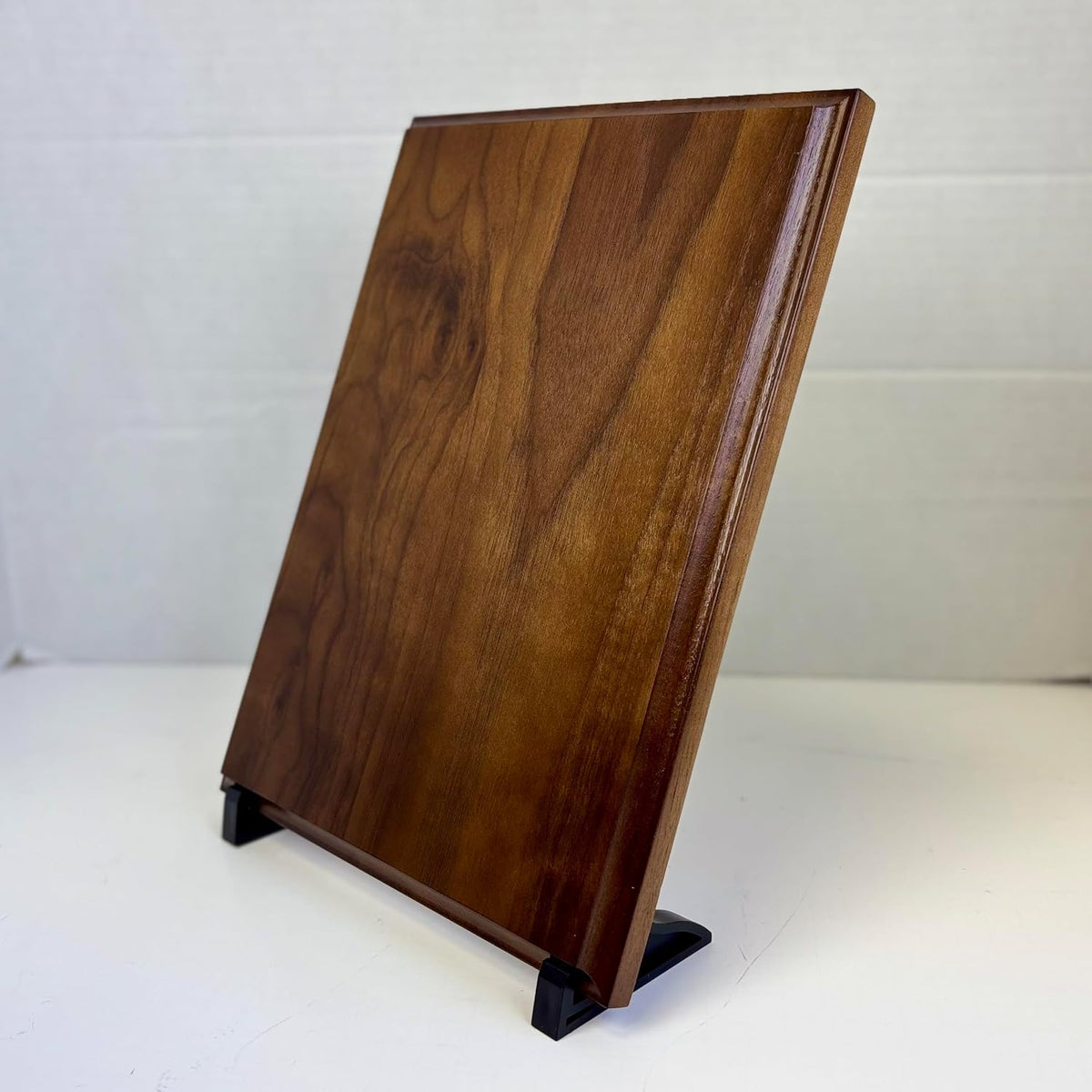 Genuine Walnut Blank Plaques – Award & DIY Engraving Boards | 100% Solid Wood, Multiple Sizes, Cove-Edge, Laser Engravable & Wall Mount Ready (7x9 inch)