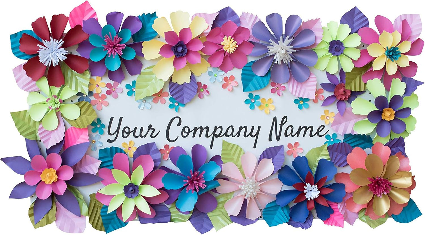 Paper Flower - Name Display Board