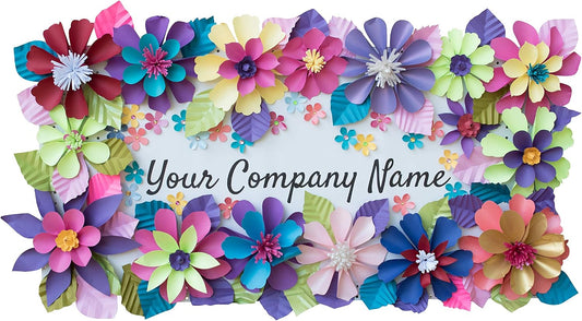 Paper Flower - Name Display Board