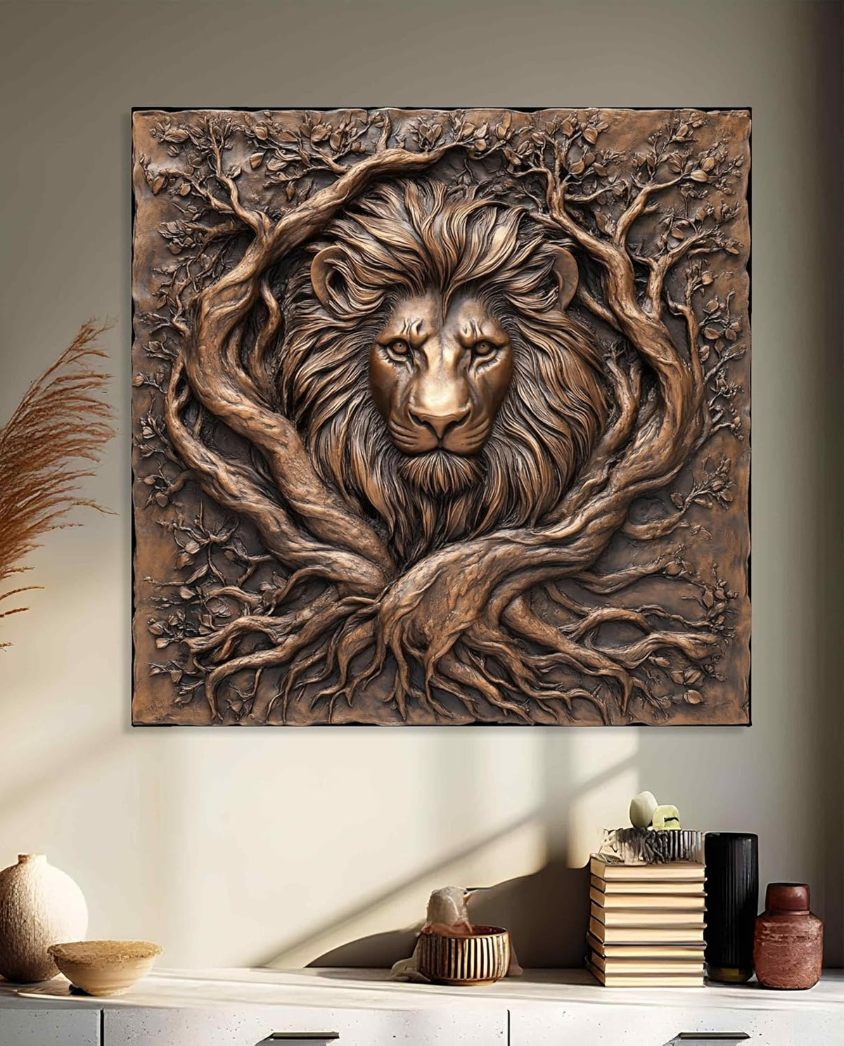 Copper Wall Art, Rustic and Modern Copper Wall Decor, Decorative Wall Panel, Art for Home Decor, Premium UV-Printed Metal Panel, Gift for Home
