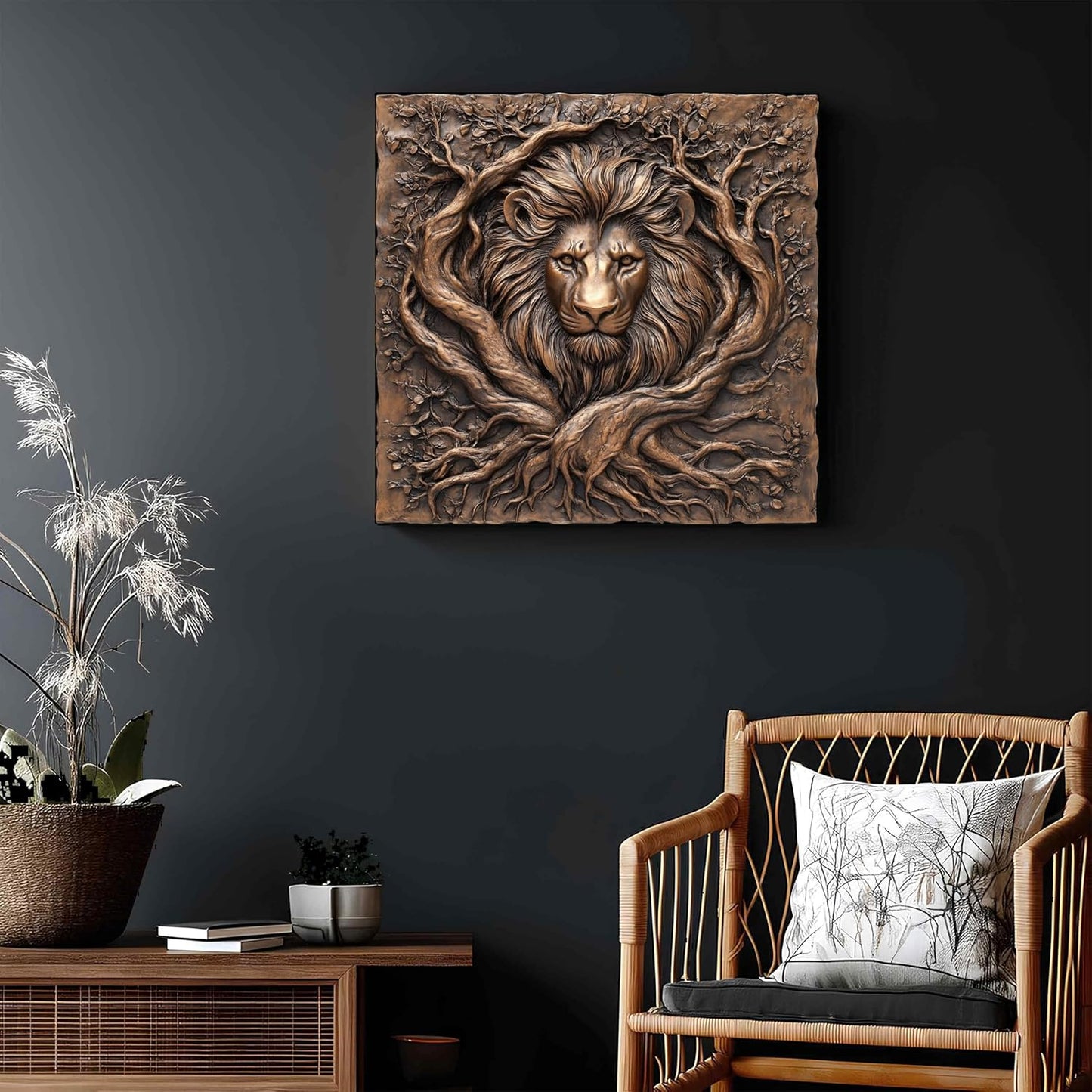 Copper Wall Art, Rustic and Modern Copper Wall Decor, Decorative Wall Panel, Art for Home Decor, Premium UV-Printed Metal Panel, Gift for Home